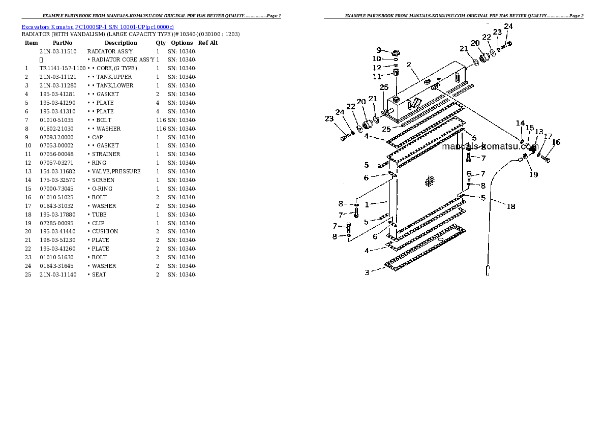 Protected: PC1000SP-1 S/N 10001-UP Partsbook