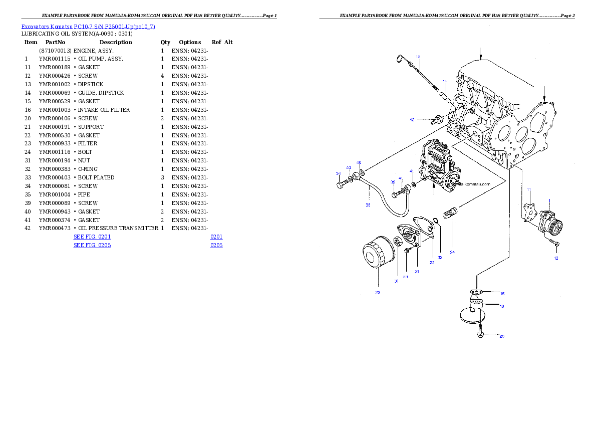 Protected: PC10-7 S/N F25001-Up Partsbook