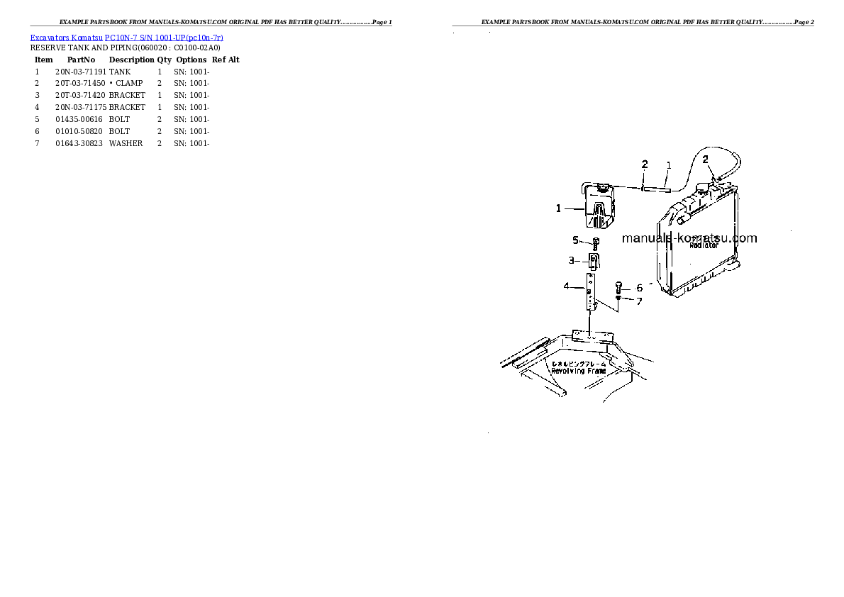 Protected: PC10N-7 S/N 1001-UP Partsbook