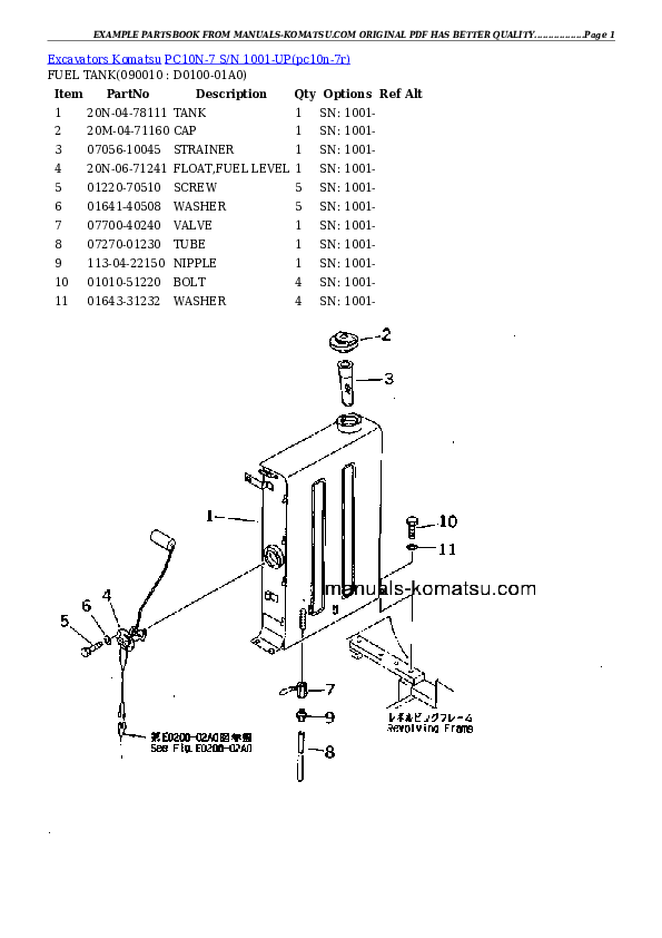 Protected: PC10N-7 S/N 1001-UP Partsbook