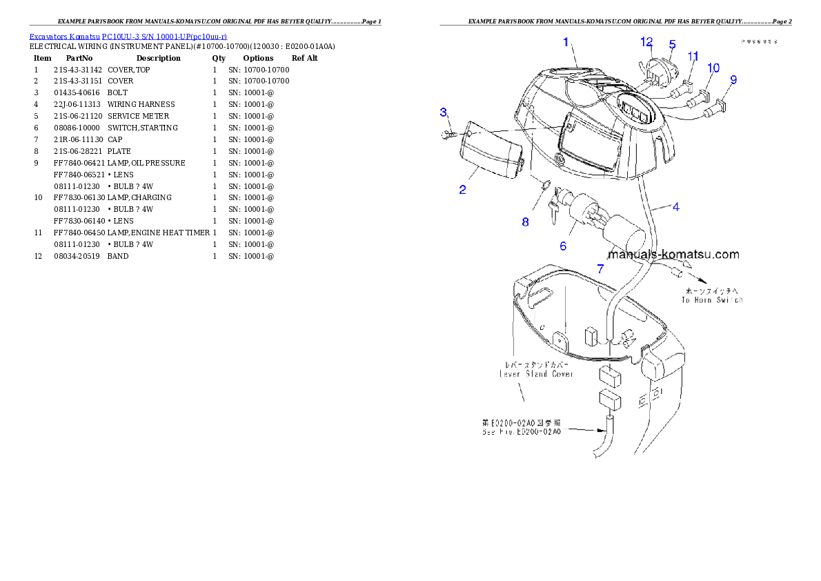 Protected: PC10UU-3 S/N 10001-UP Partsbook