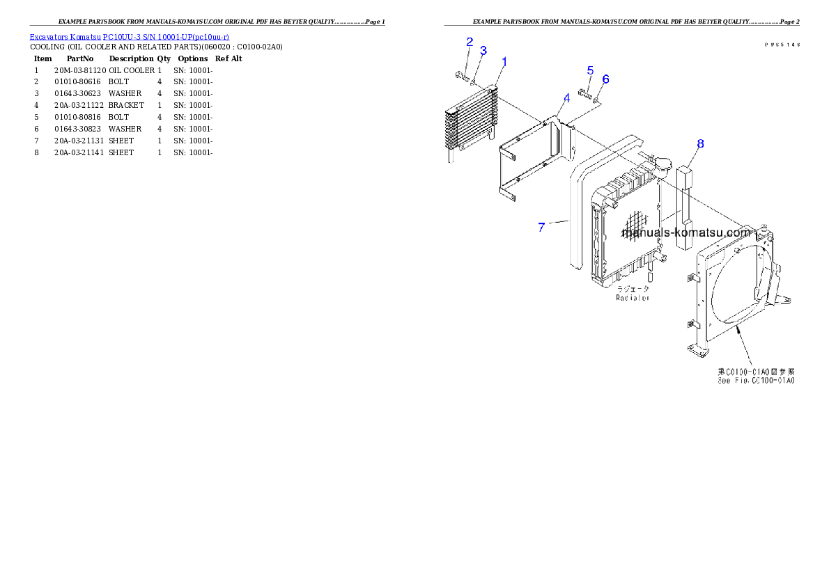 Protected: PC10UU-3 S/N 10001-UP Partsbook