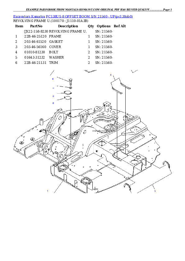 Protected: PC138US-8 OFFSET BOOM S/N 21560 – UP Partsbook