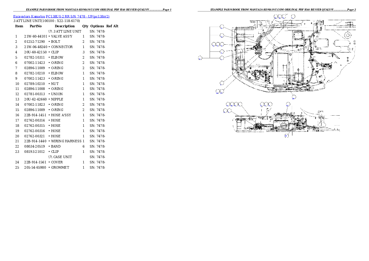 Protected: PC138US-2 RR S/N 7478 – UP Partsbook