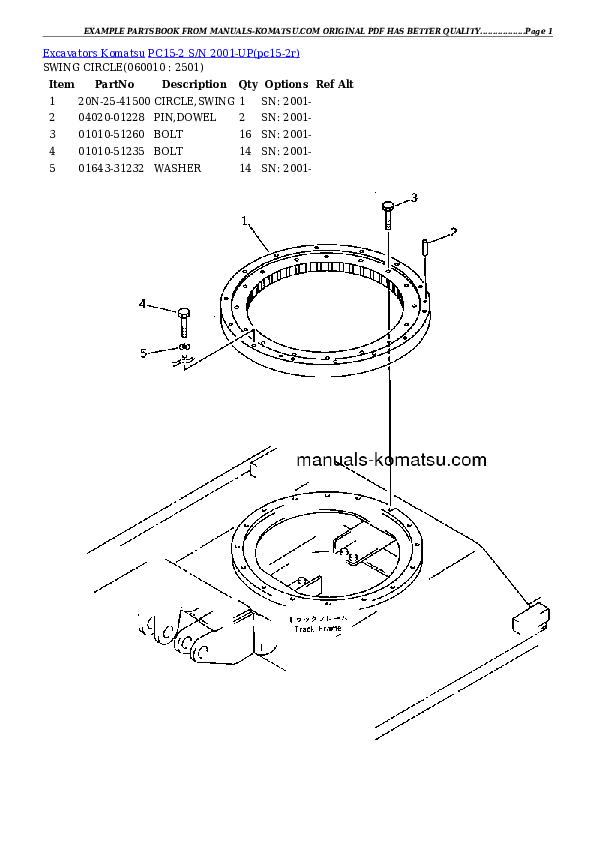 Protected: PC15-2 S/N 2001-UP (6-Way Control) Partsbook