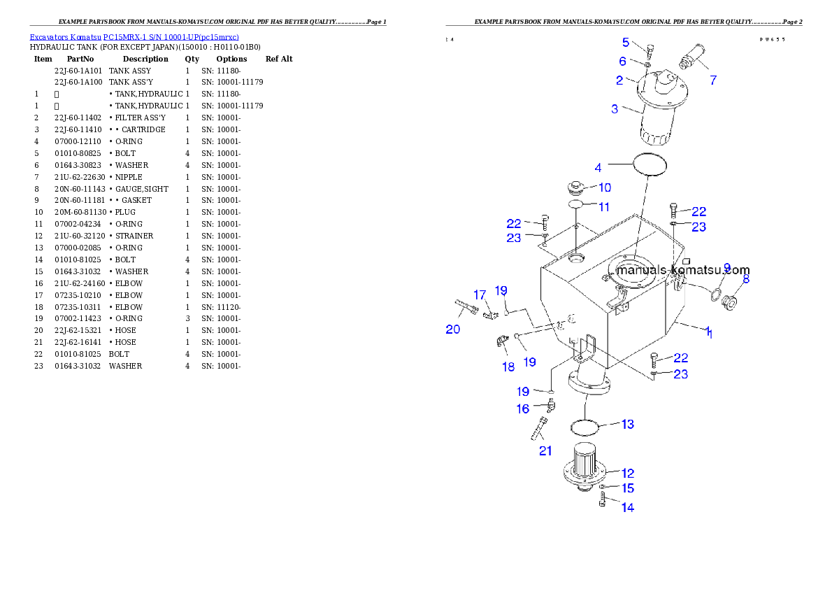 Protected: PC15MRX-1 S/N 10001-UP Partsbook