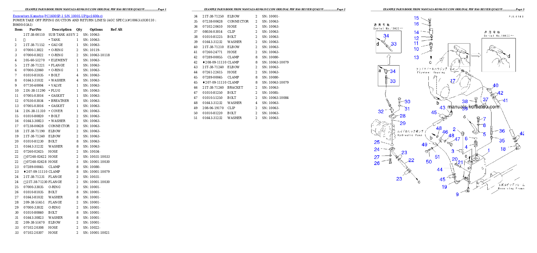Protected: PC1600SP-1 S/N 10001-UP Partsbook