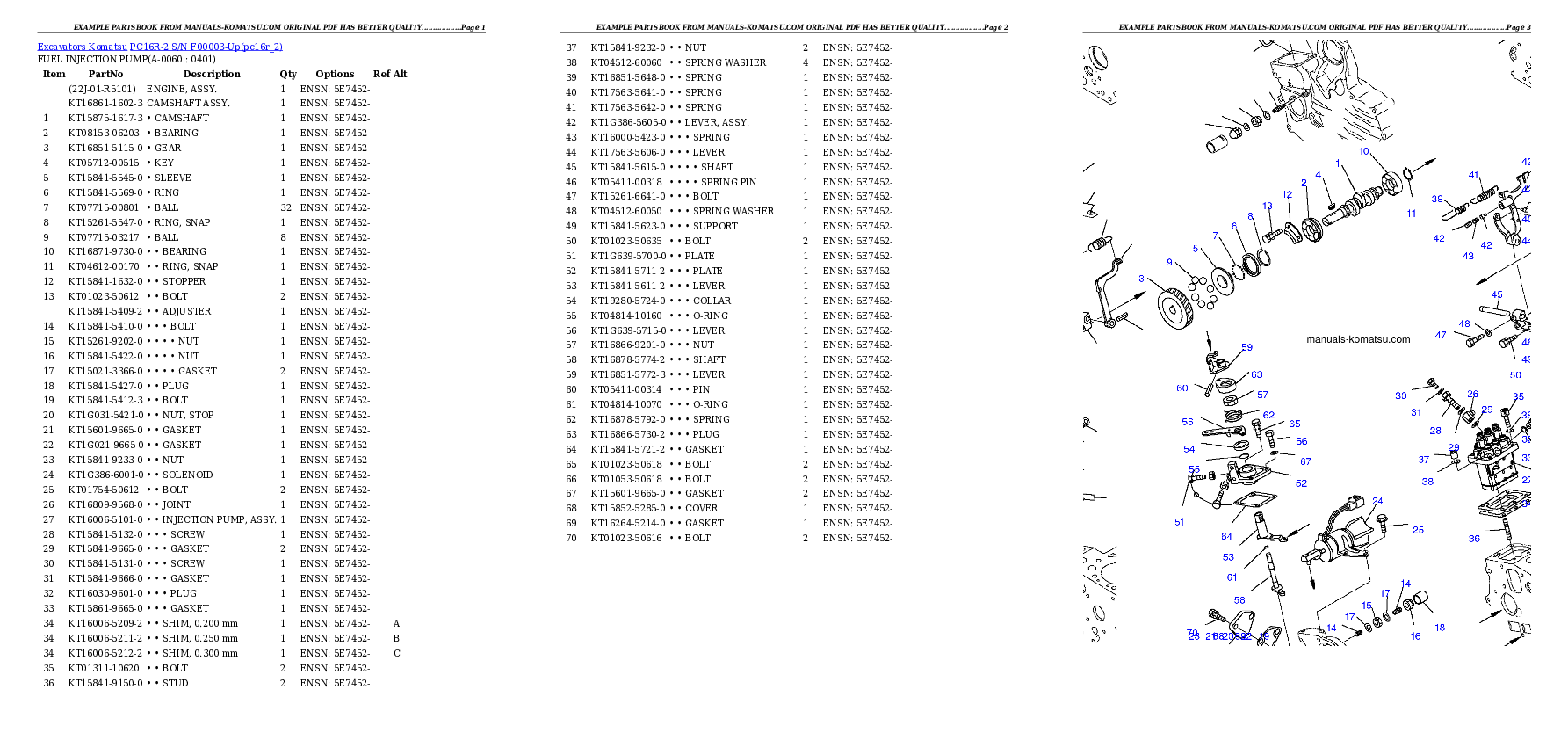 Protected: PC16R-2 S/N F00003-Up Partsbook