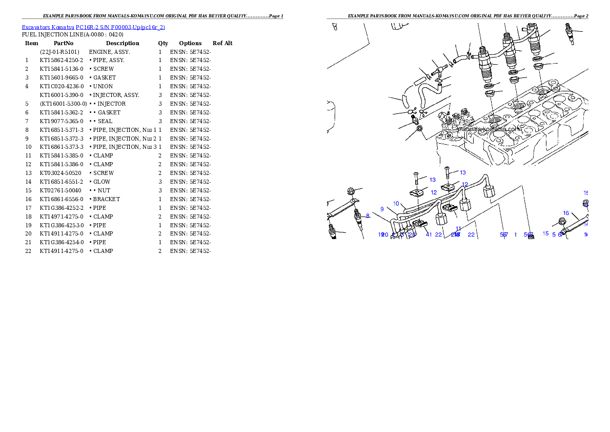 Protected: PC16R-2 S/N F00003-Up Partsbook
