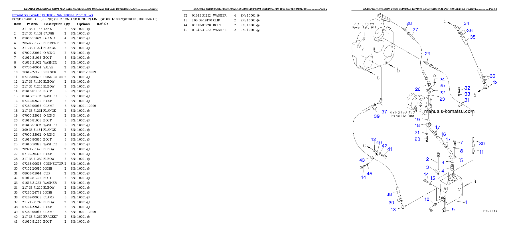 Protected: PC1800-6 S/N 10001-UP (SAA6D140E-3 (TIER 2) Eng. Installed) Partsbook