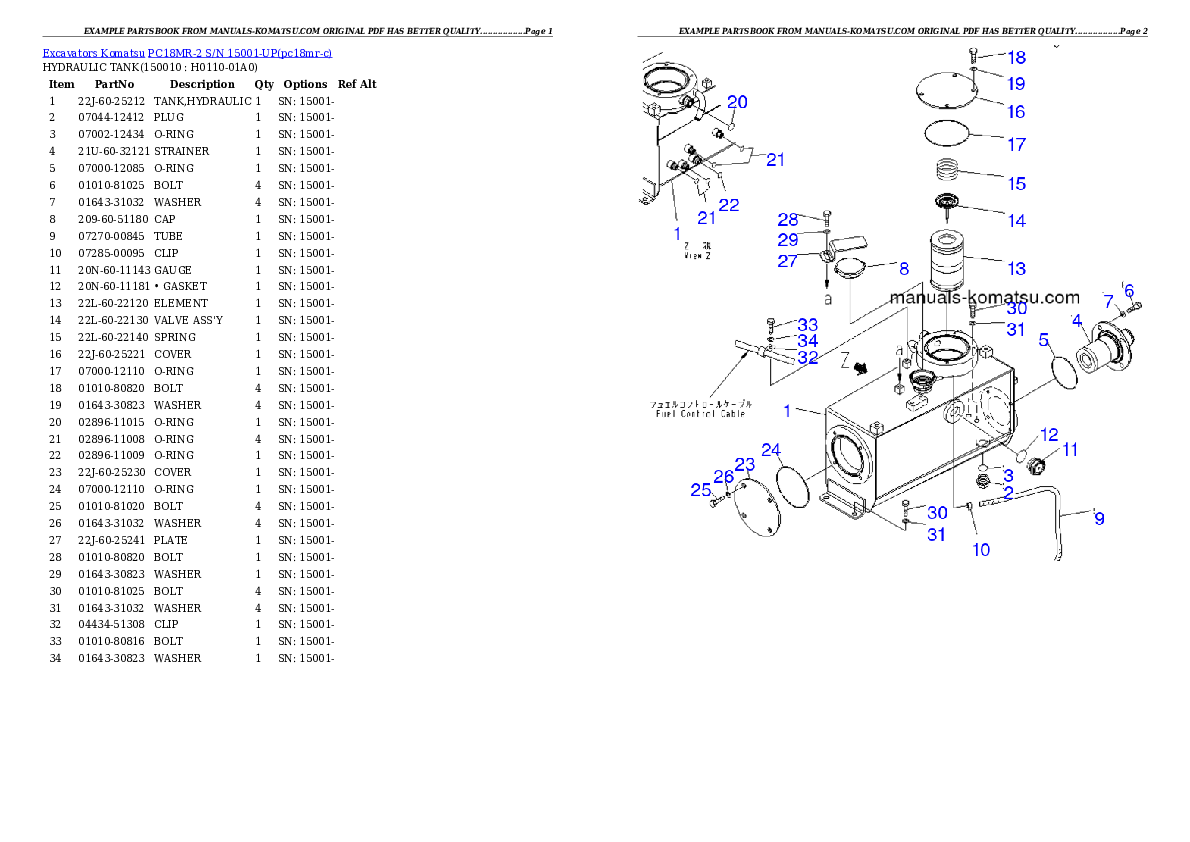 Protected: PC18MR-2 S/N 15001-UP Partsbook