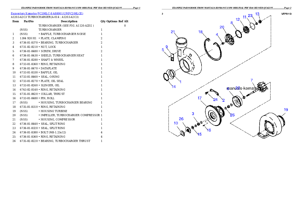 Protected: PC200LC-8 A88001-UP Partsbook