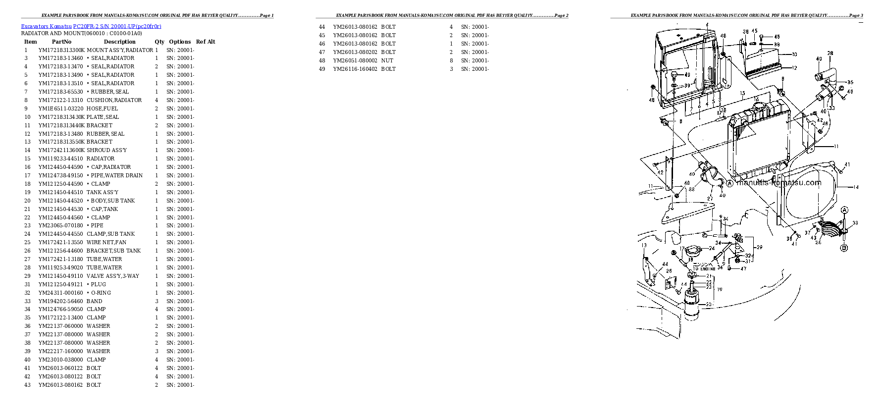 Protected: PC20FR-2 S/N 20001-UP Partsbook