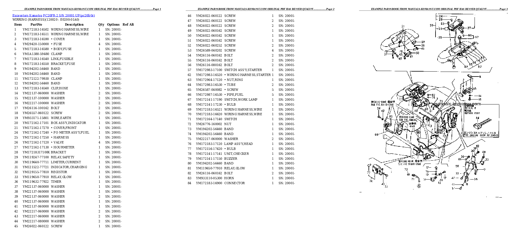 Protected: PC20FR-2 S/N 20001-UP Partsbook