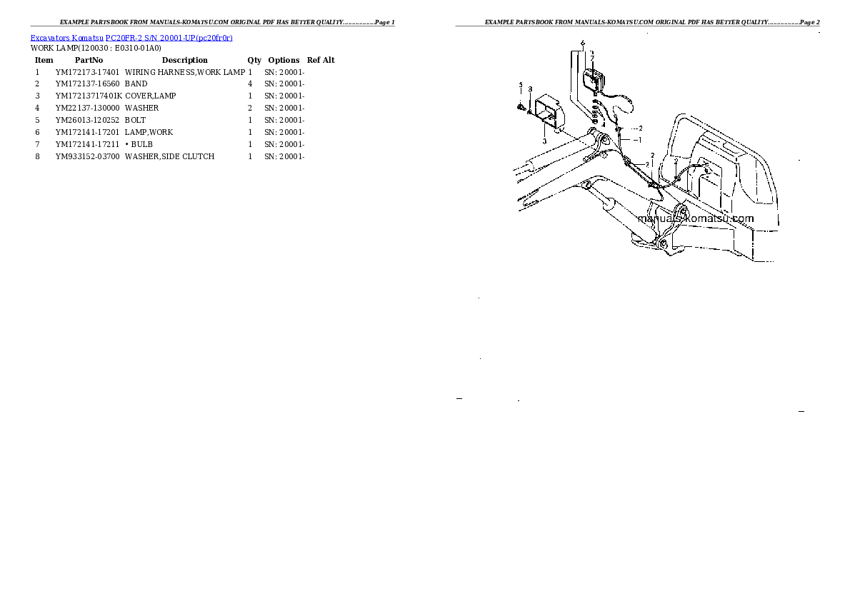 Protected: PC20FR-2 S/N 20001-UP Partsbook
