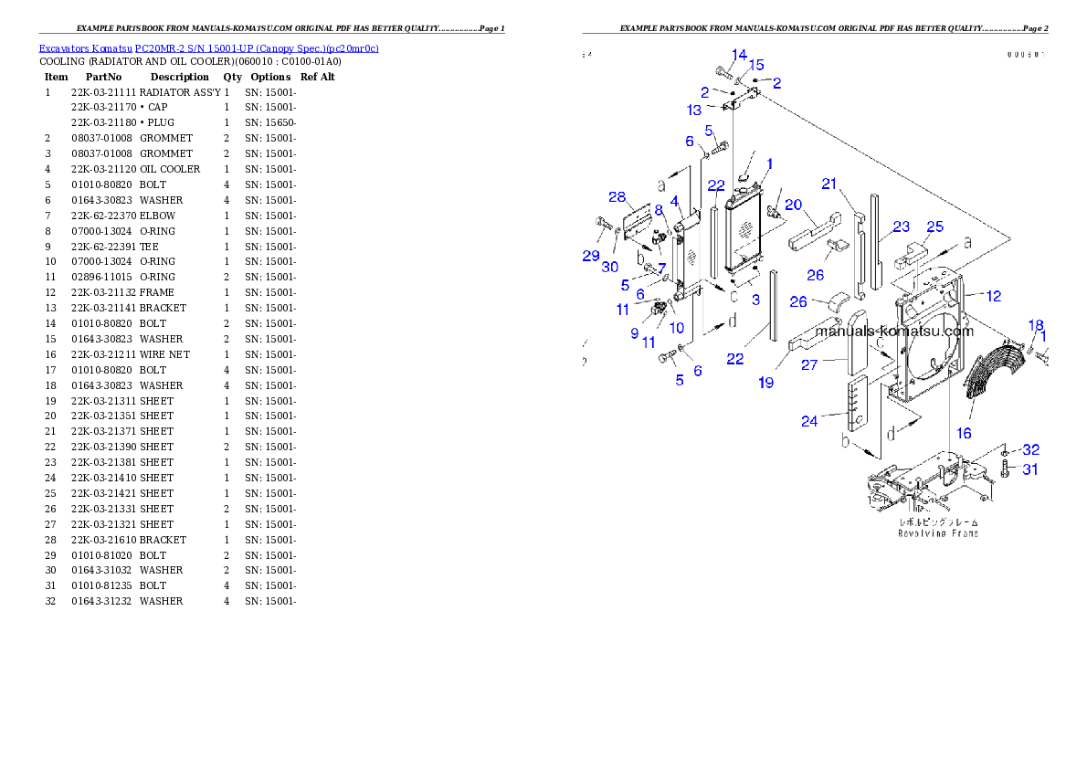 Protected: PC20MR-2 S/N 15001-UP (Canopy Spec.) Partsbook