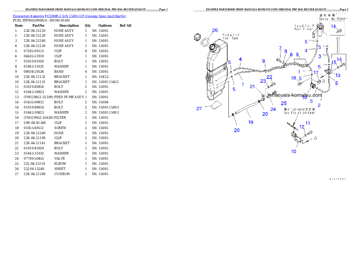 Protected: PC20MR-2 S/N 15001-UP (Canopy Spec.) Partsbook