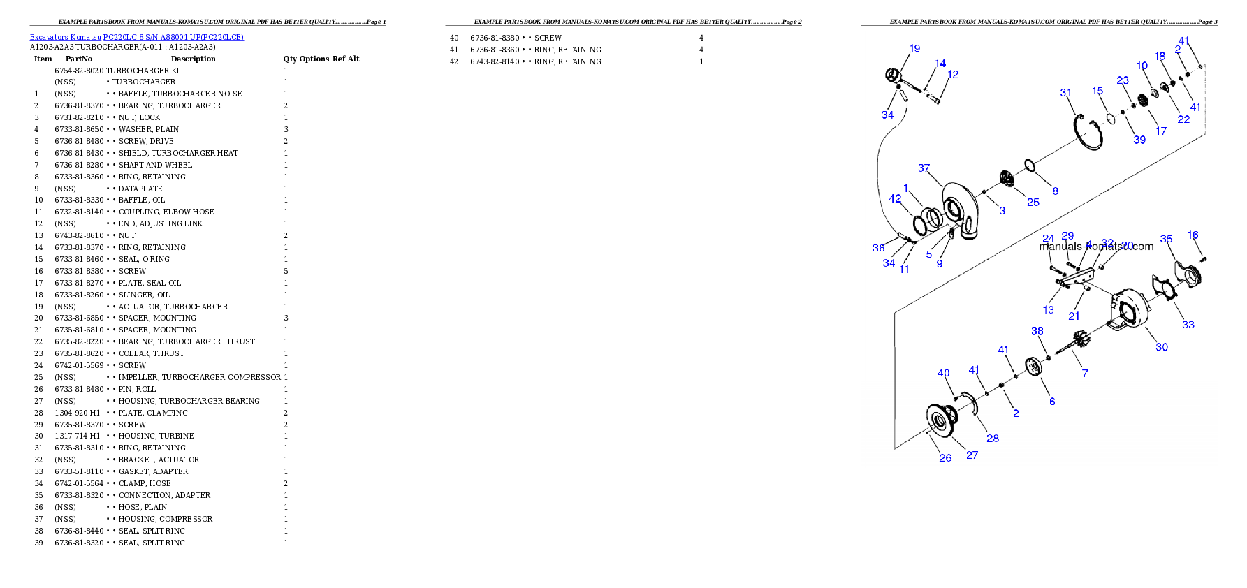 Protected: PC220LC-8 S/N A88001-UP Partsbook