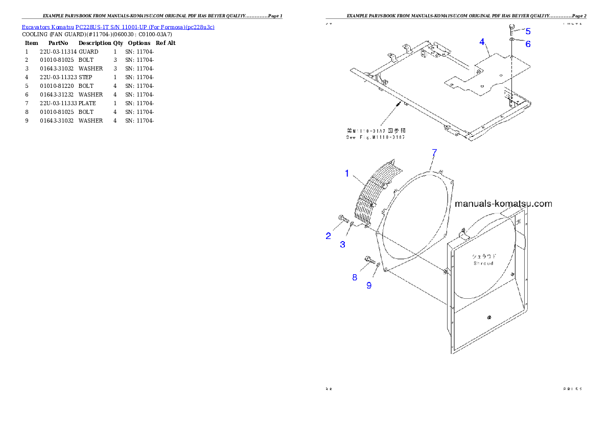 Protected: PC228US-1T S/N 11001-UP (For Formosa) Partsbook