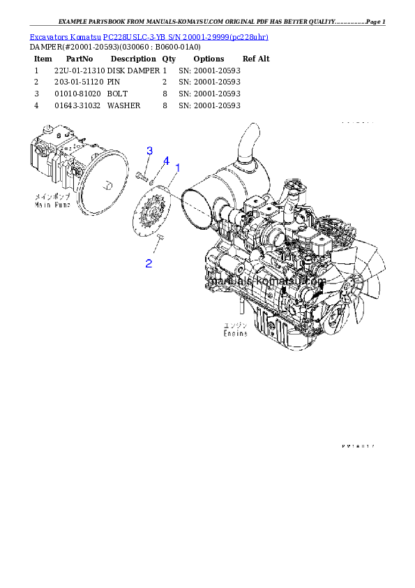 Protected: PC228USLC-3-YB S/N 20001-29999 Partsbook