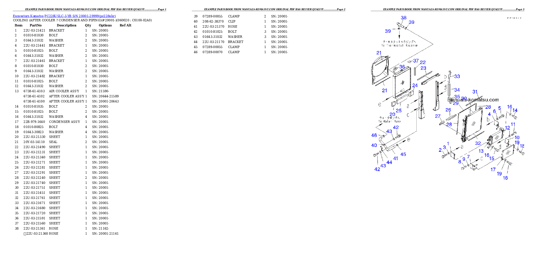 Protected: PC228USLC-3-YB S/N 20001-29999 Partsbook