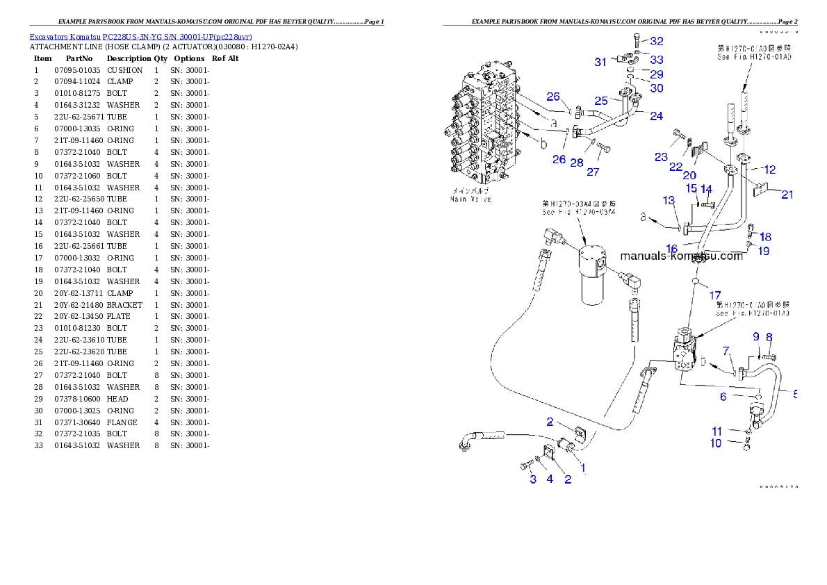 Protected: PC228US-3N-YG S/N 30001-UP Partsbook