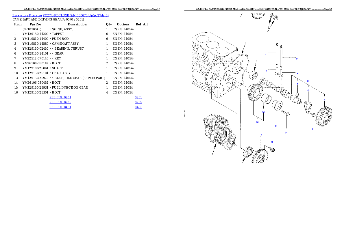Protected: PC27R-8 DELUXE S/N F30671-Up Partsbook
