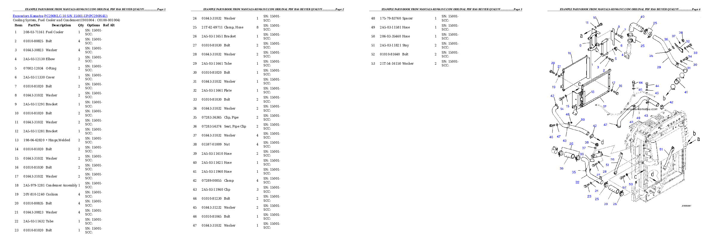 Protected: PC290NLC-10 S/N 15001-UP Partsbook