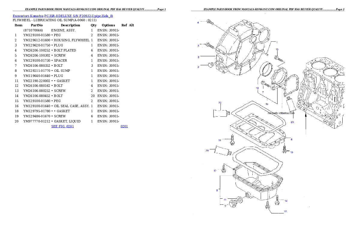 Protected: PC35R-8 DELUXE S/N F20932-Up Partsbook