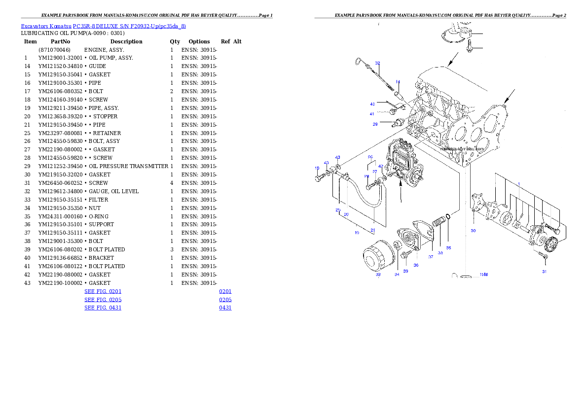 Protected: PC35R-8 DELUXE S/N F20932-Up Partsbook