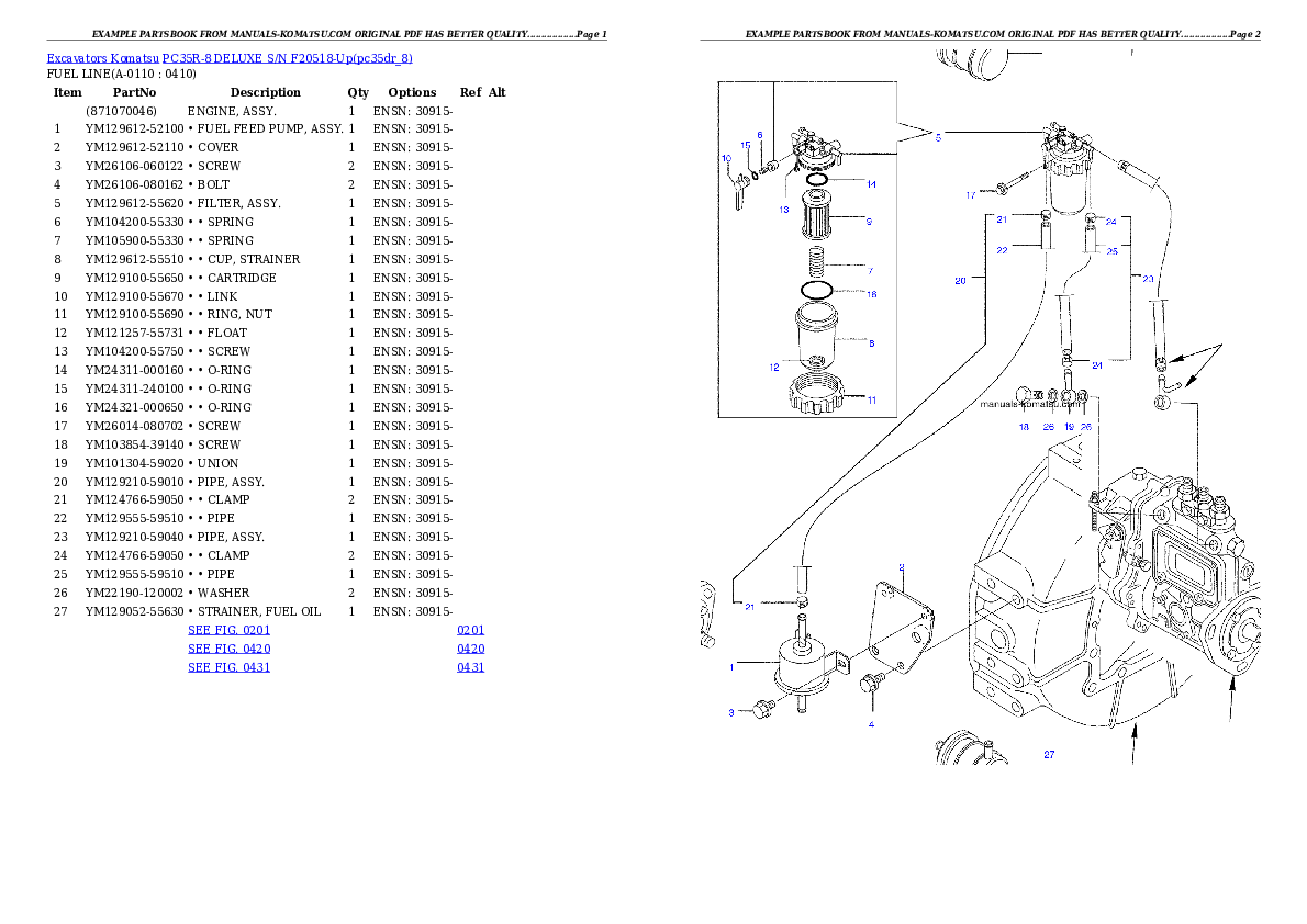 Protected: PC35R-8 DELUXE S/N F20518-Up Partsbook