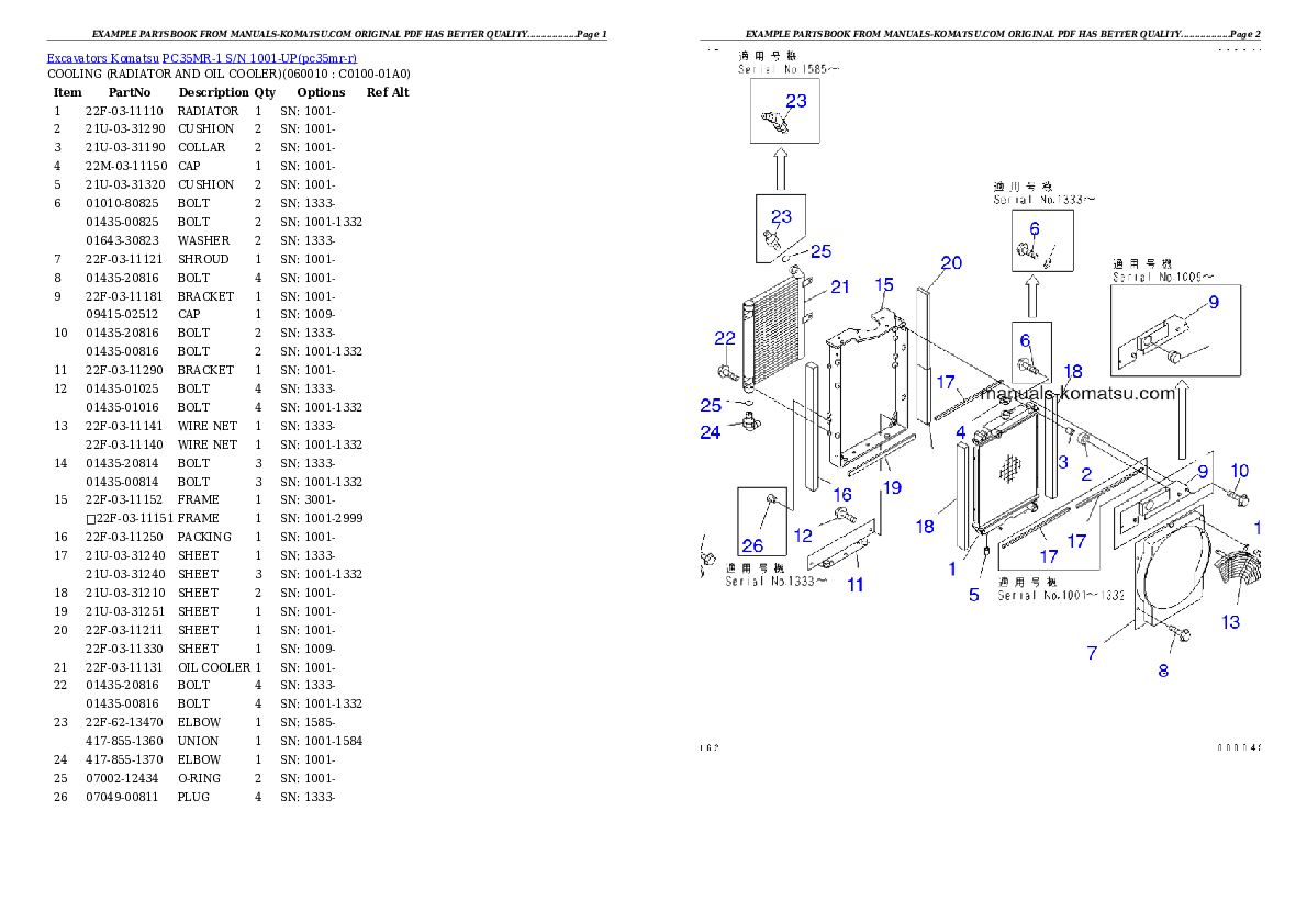Protected: PC35MR-1 S/N 1001-UP Partsbook