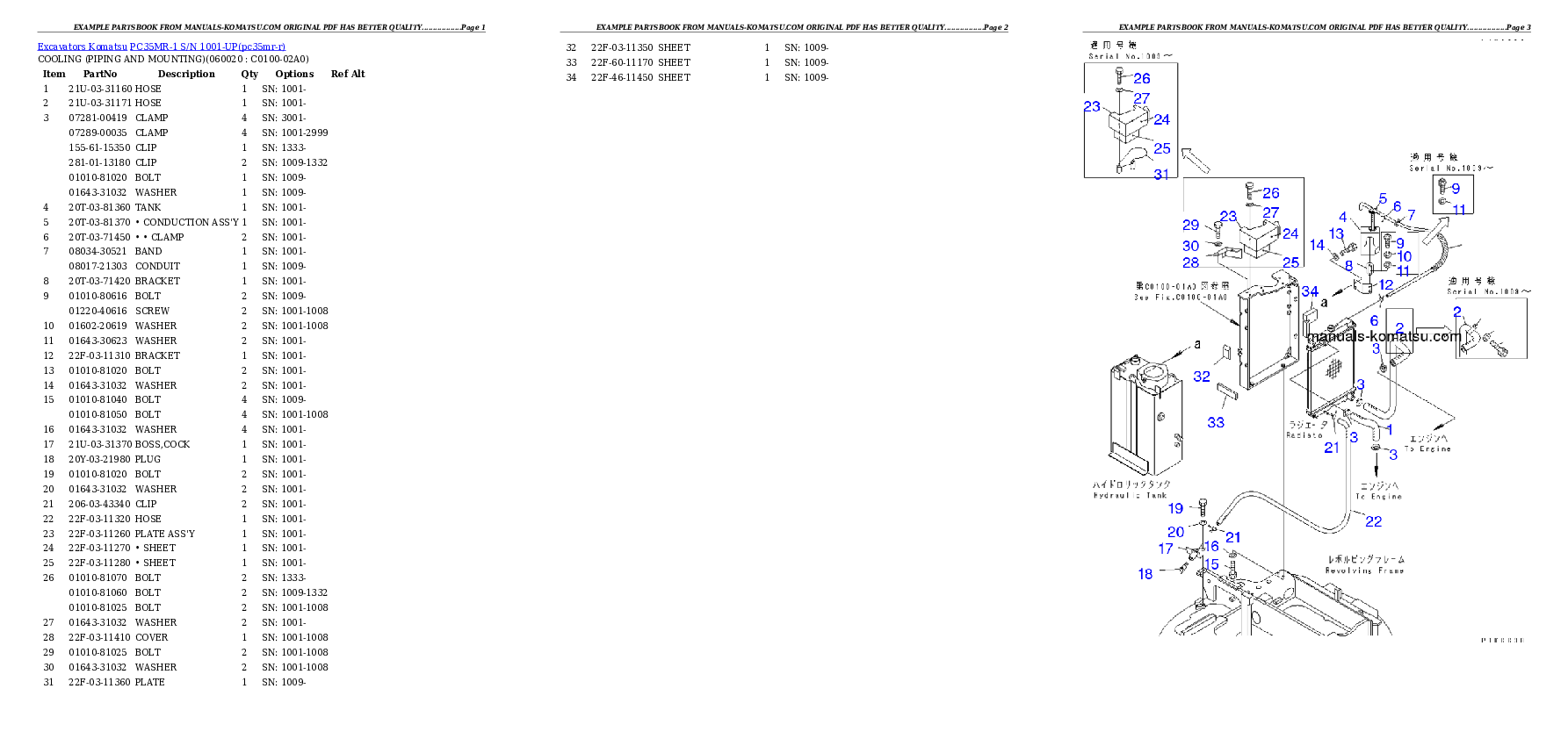Protected: PC35MR-1 S/N 1001-UP Partsbook