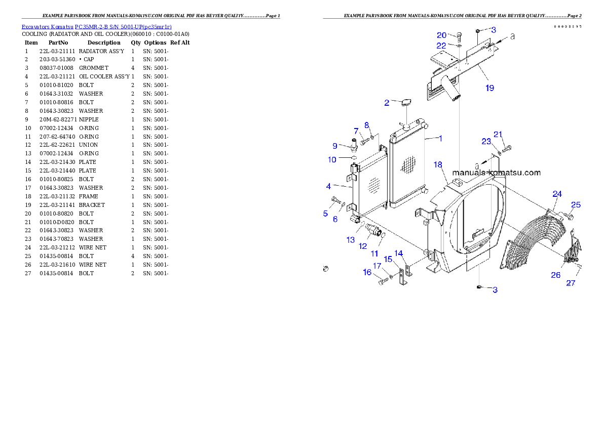 Protected: PC35MR-2-B S/N 5001-UP Partsbook