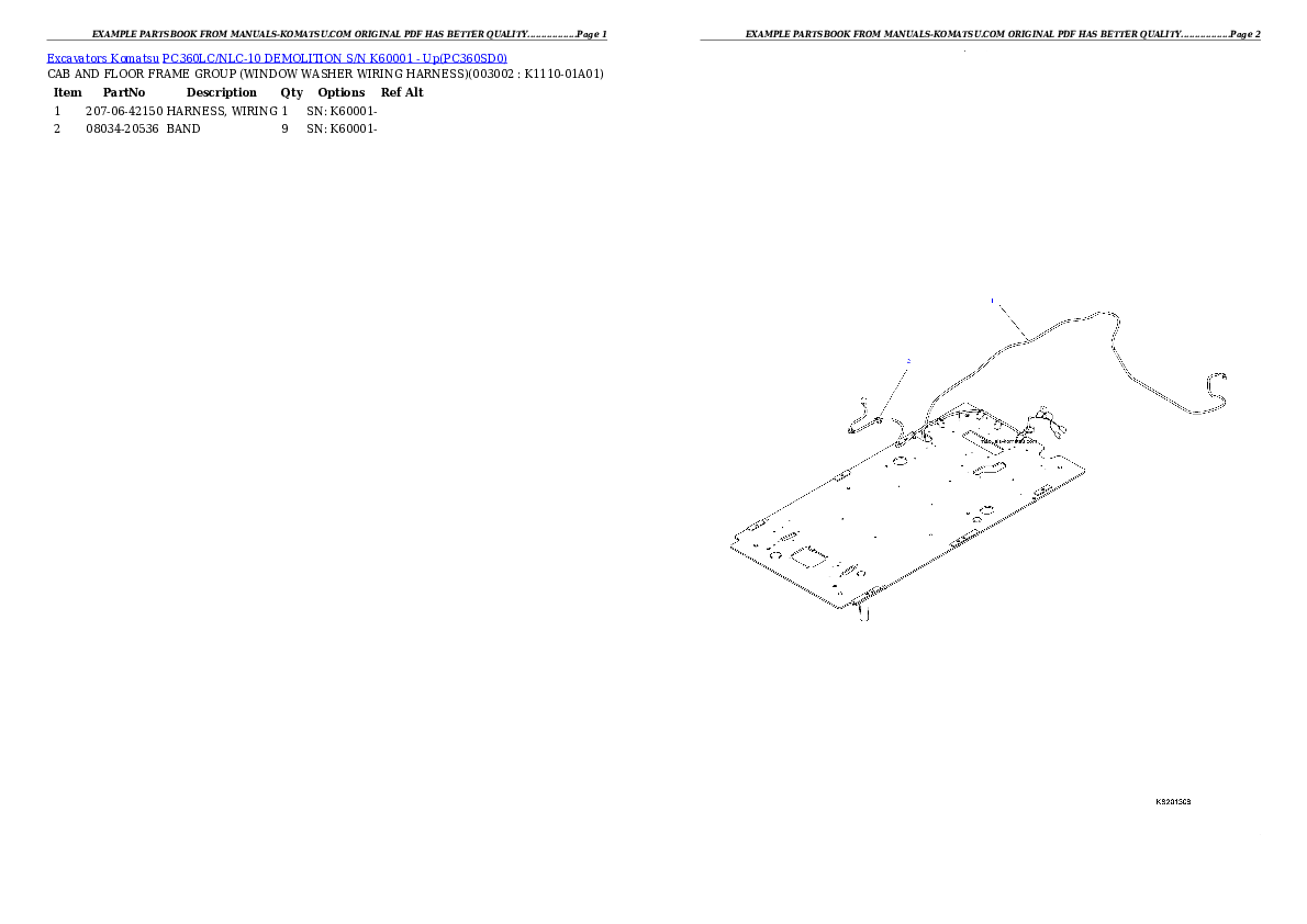 Protected: PC360LC/NLC-10 DEMOLITION S/N K60001 – Up Partsbook
