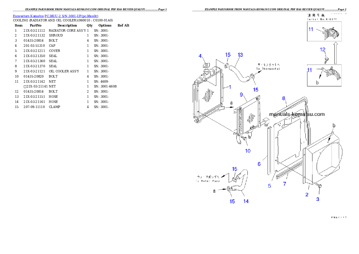 Protected: PC38UU-2 S/N 3001-UP Partsbook