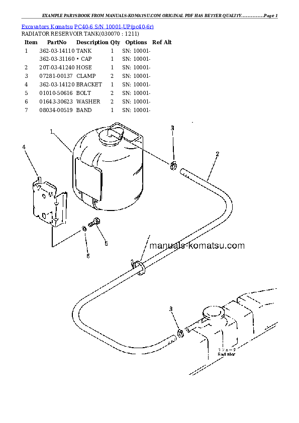 Protected: PC40-6 S/N 10001-UP Partsbook