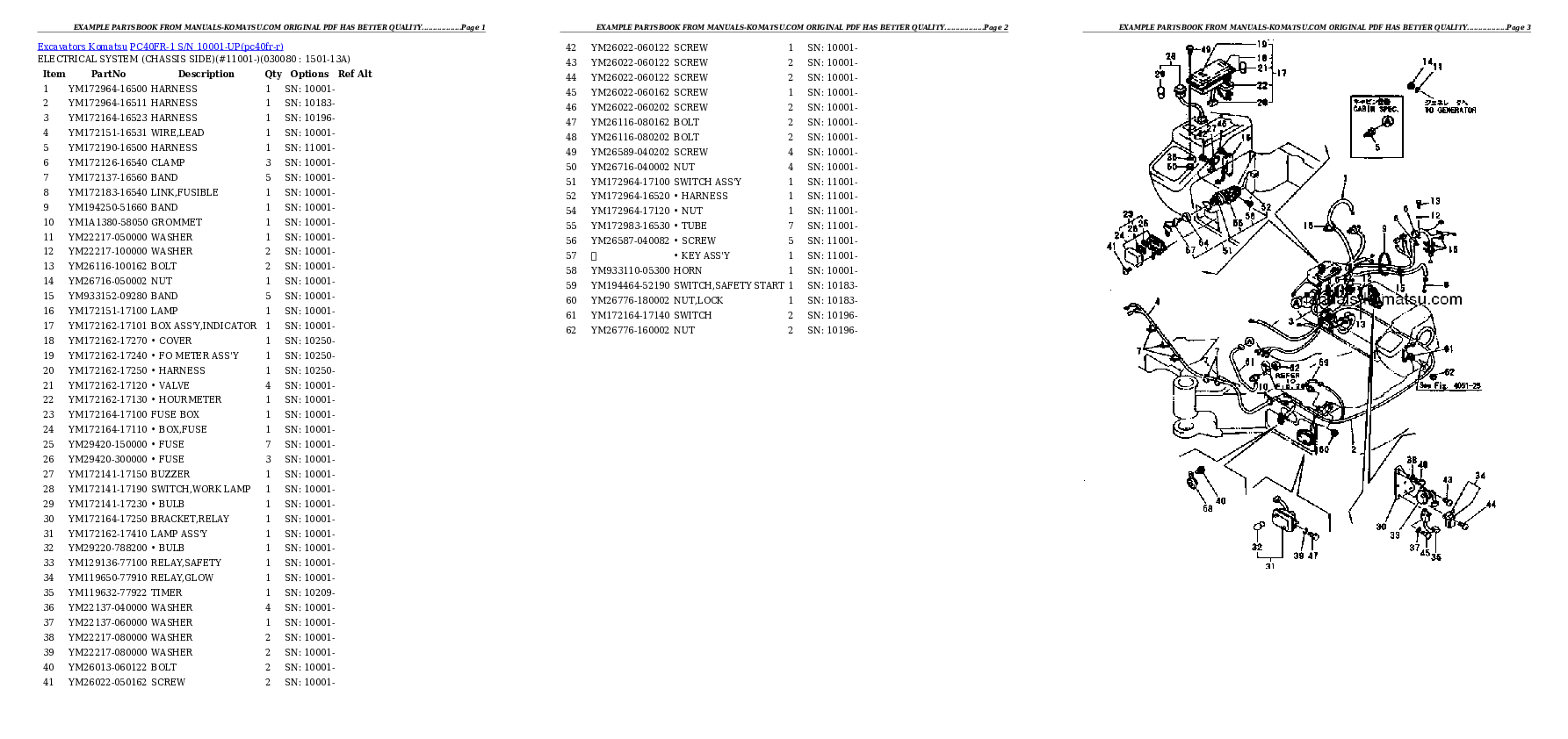 Protected: PC40FR-1 S/N 10001-UP Partsbook