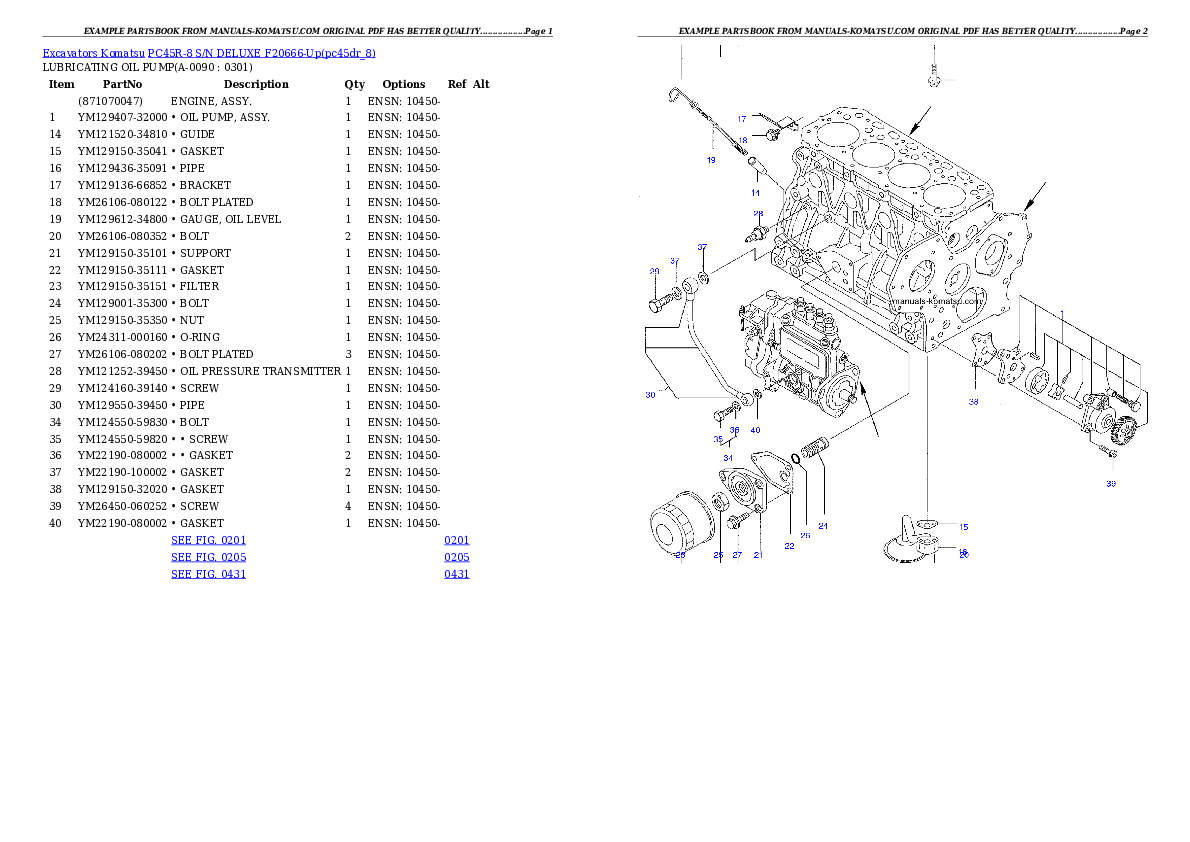 Protected: PC45R-8 S/N DELUXE F20666-Up Partsbook