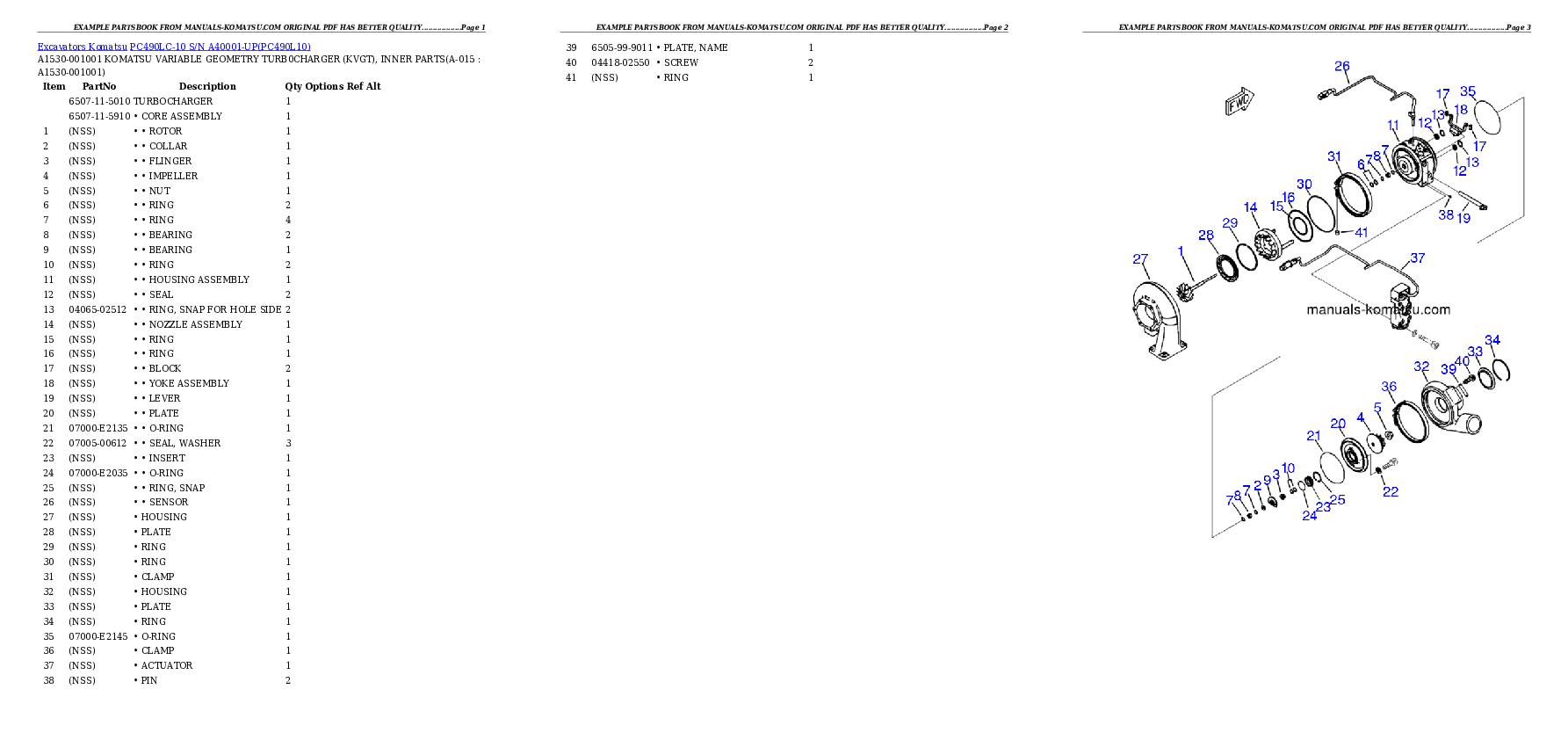 Protected: PC490LC-10 S/N A40001-UP Partsbook