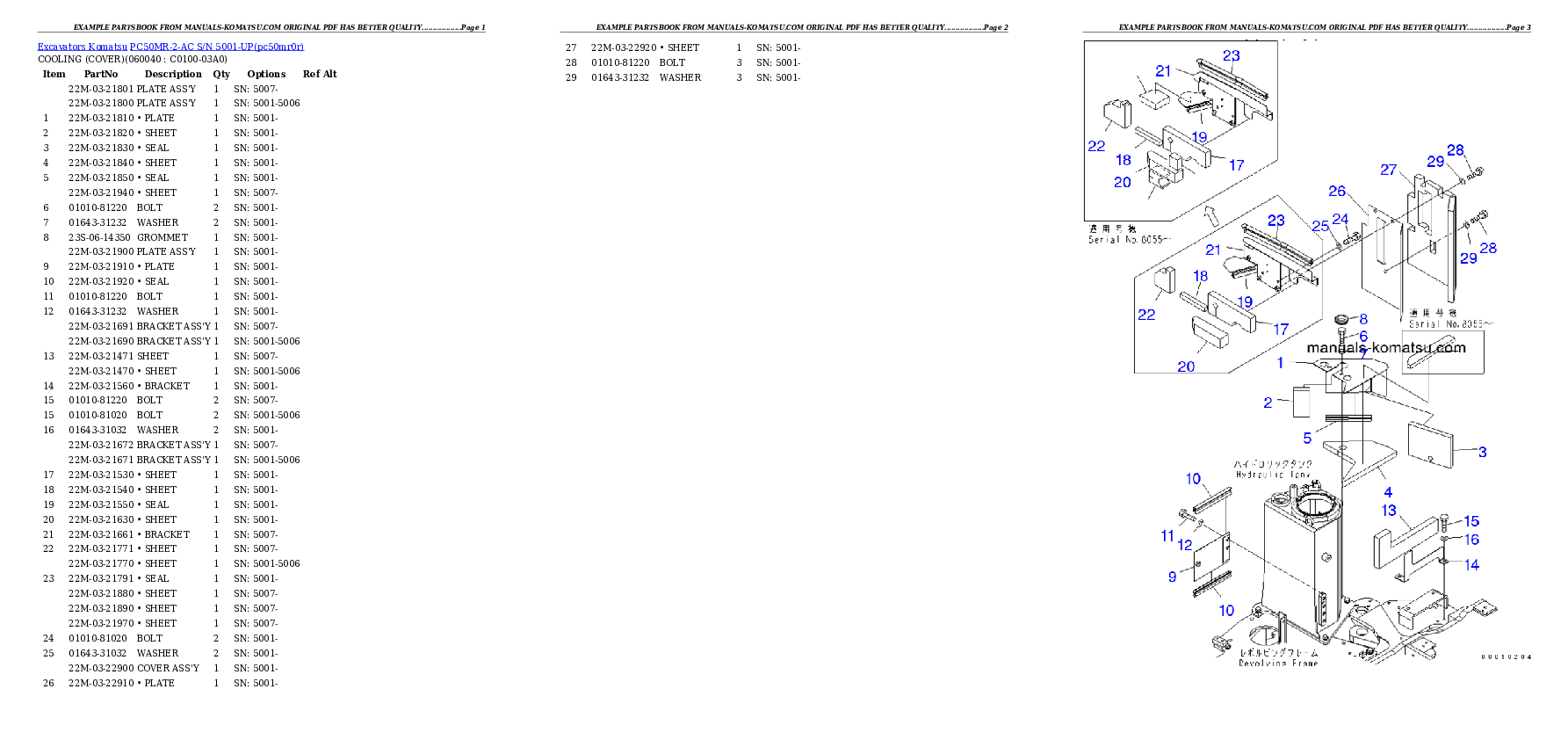 Protected: PC50MR-2-AC S/N 5001-UP Partsbook