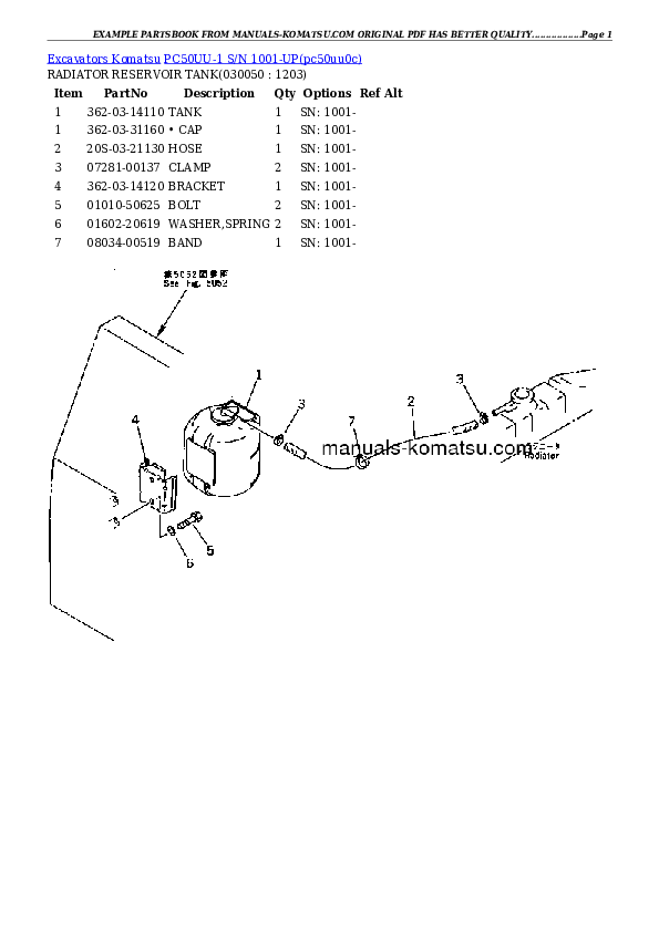 Protected: PC50UU-1 S/N 1001-UP Partsbook