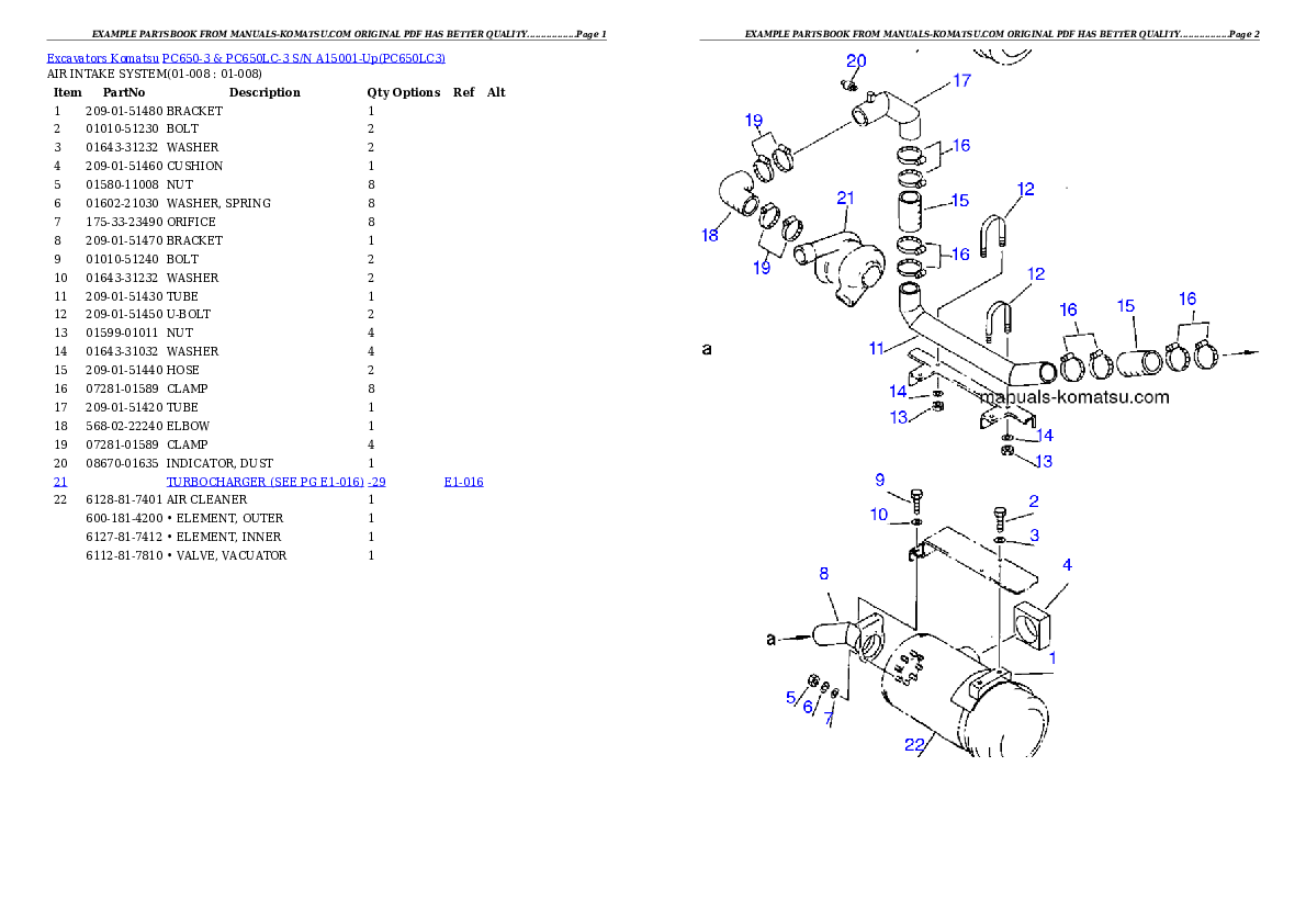 Protected: PC650-3 & PC650LC-3 S/N A15001-Up Partsbook