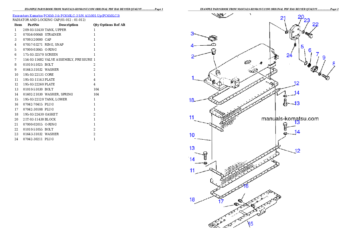 Protected: PC650-3 & PC650LC-3 S/N A15001-Up Partsbook