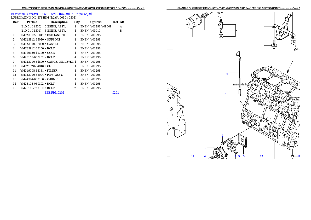Protected: PC95R-2 S/N 21D5220114-Up Partsbook