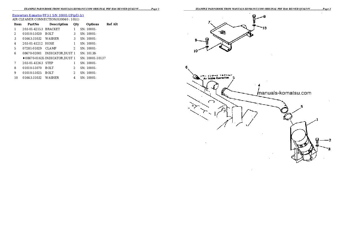 Protected: PF3-1 S/N 10001-UP Partsbook