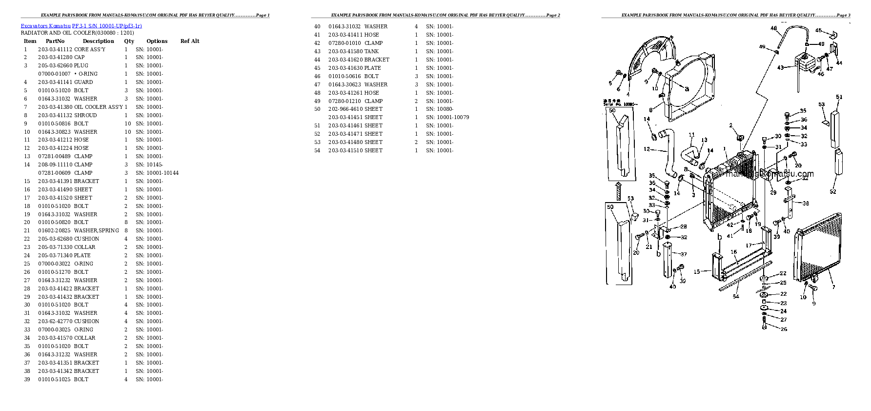 Protected: PF3-1 S/N 10001-UP Partsbook