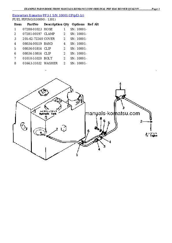 Protected: PF3-1 S/N 10001-UP Partsbook