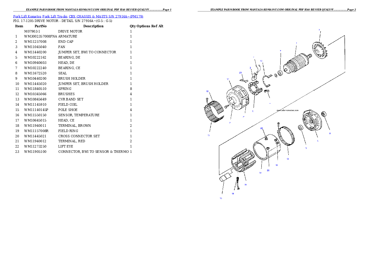 Protected: CBX CHASSIS & MASTS S/N 27916A~ Partsbook