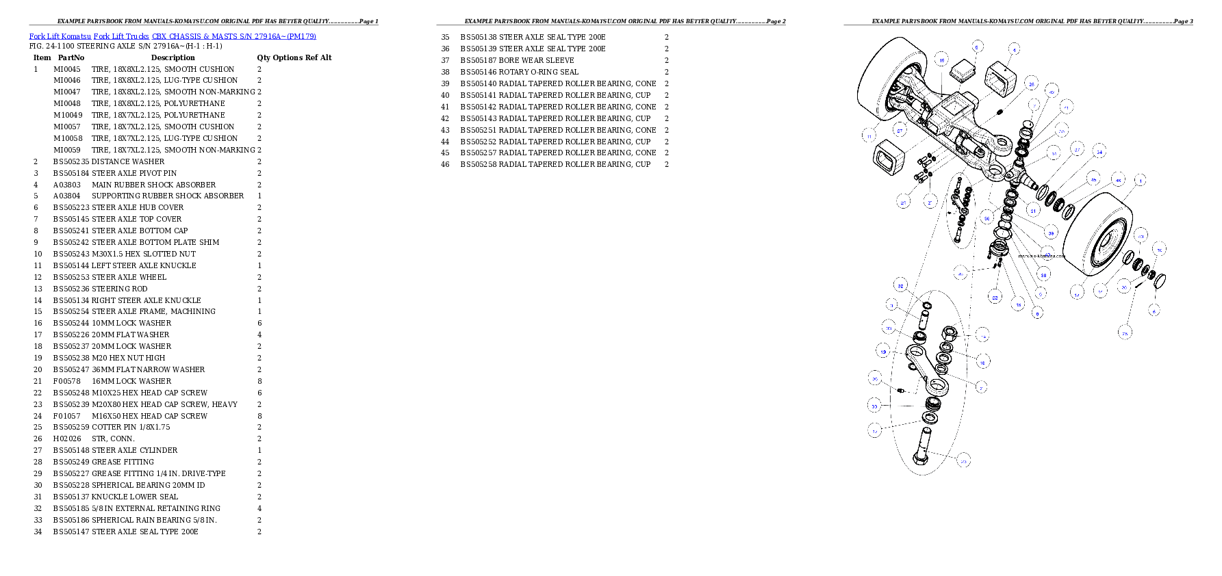 Protected: CBX CHASSIS & MASTS S/N 27916A~ Partsbook